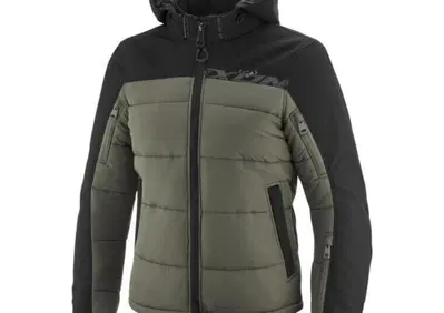 Giacca Moto Donna Ixon Aspen Lady Kaki Nero - Annuncio 9950843