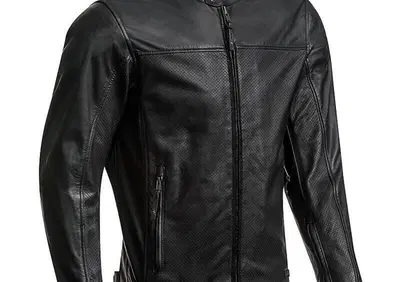 Giacca moto pelle estiva Ixon CRANK AIR Nero - Annuncio 9651571