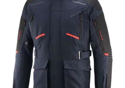 Giacca Moto Ixon Midgard Navy Rosso Vivo - Annuncio 9950853
