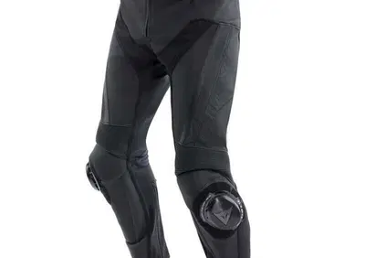 Pantaloni moto pelle Dainese DELTA 4 S/T Nero Nero - Annuncio 9363505
