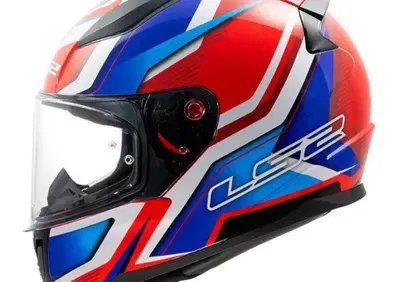 casco integrale LS2 FF353 Rapid 2 blu rosso - Annuncio 9608225