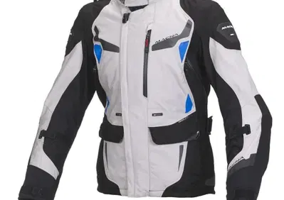 Giacca moto donna touring Macna Impact Pro WP grig - Annuncio 9853536