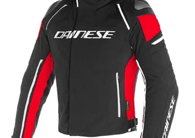 Giacca moto Dainese RACING 3 D-DRY Nero Nero Rosso - Annuncio 9465536