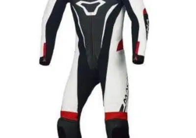 Tuta moto bambino pelle intera Macna Junior Nero B - Annuncio 9470602