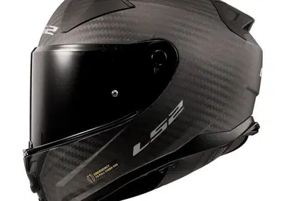 casco integrale LS2 Vector 2 in fibra nero opaco - Annuncio 9779482