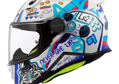 Casco Integrale Bambino LS2 Kid Next Level bianco - Annuncio 9597686