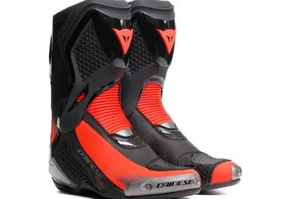 Stivali Moto Racing Dainese Torque 4 Rosso Fluo - Annuncio 9632415