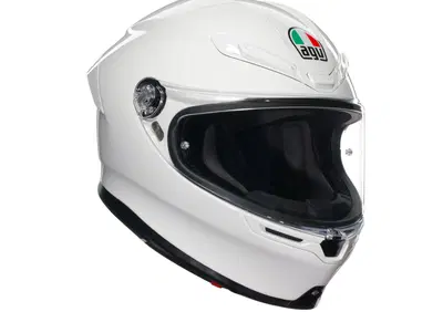 Casco integrale AGV K6 S E2206 MPLK in fibra Bian - Annuncio 9733452