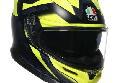 Casco Integrale AGV K7 Glimpse Opaco Nero Giallo F - Annuncio 9888177
