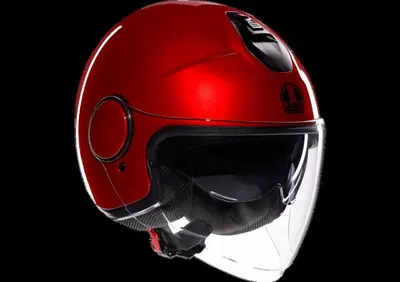 casco jet AGV Eteres Mono Corsa rosso - Annuncio 9716100