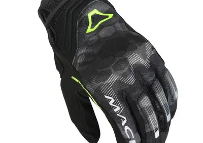 Guanti moto estivi Macna Recon Camo Grigio Giallo - Annuncio 9843215