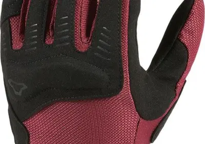 Guanti moto donna estivi Macna Darko Bordeaux Nero - Annuncio 9843225
