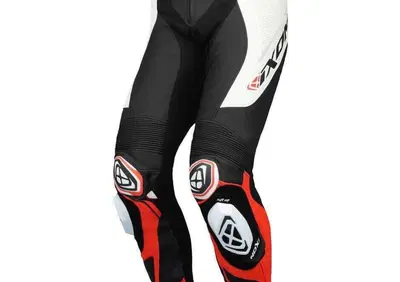 Pantalone moto pelle Ixon VORTEX 3 PT Nero Bianco - Annuncio 9469832