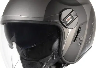 Casco jet Origine Alpha Track Nero Titanio Opaco O  - Annuncio 9651613