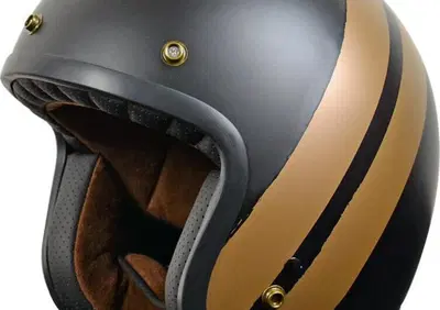 Casco jet Origine Primo Jack Bronzo Opaco Nero Ori  - Annuncio 9709665