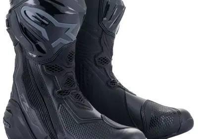 Stivali moto Alpinestars SUPERTECH R Nero Nero - Annuncio 9930187