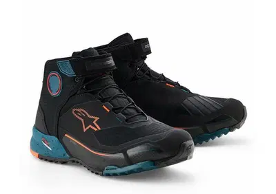 Scarpe Moto Alpinestars CR-X Drystar Petrolio Aran - Annuncio 9836640