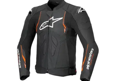 Giacca Moto Pelle Estiva Alpinestars Dusk Airflow - Annuncio 9735206