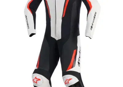Tuta Moto Pelle Intera Alpinestars GP Force V2 Bia - Annuncio 9948602