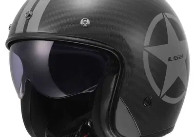Casco Jet LS2 OF601 Bob II C Star Grigio In Carbon - Annuncio 9858950