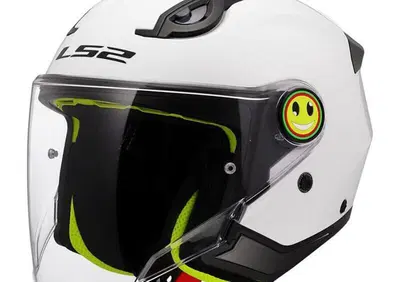 Casco Jet Bambino LS2 OF622 Funny 2 Bianco - Annuncio 9762496