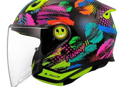 casco jet bambino LS2 Funny 2 nero - Annuncio 9597735