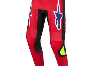 Pantaloni Cross Alpinestars Fluid Grid Rosso Nero - Annuncio 9910825