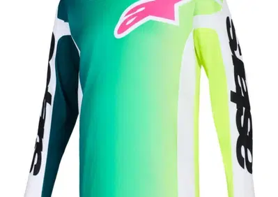 Maglia Cross Alpinestars Racer Portl Verde Bianco - Annuncio 9910864