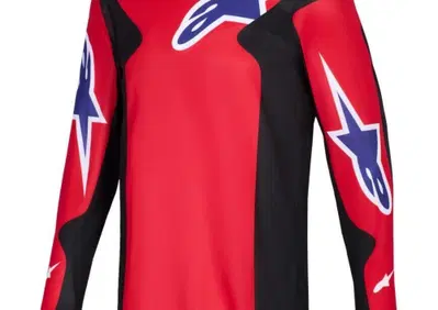 Maglia Cross Alpinestars Fluid Grid Rosso Nero Vio - Annuncio 9910884