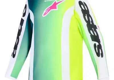 Maglia Cross Bambino Alpinestars Fluid Portl Verde - Annuncio 9910908