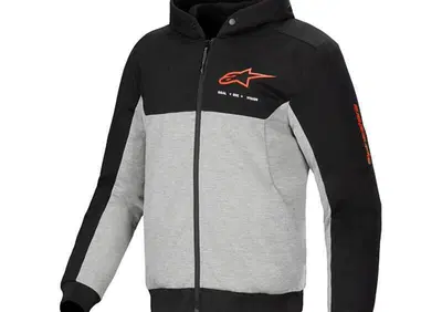 Felpa Moto Alpinestars Chrome V2 Sport Nero Rosso - Annuncio 9735251