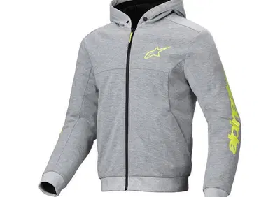 Felpa Moto Alpinestars Chrome V2 Sport Grigio - Annuncio 9735254