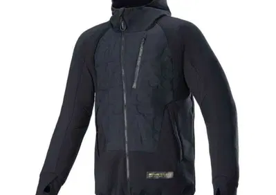 Giacca moto Alpinestars MO.ST.EQ HYBRID HOODED Ne - Annuncio 9274760