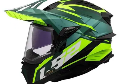 casco trail LS2 MX701 Explorer Spire verde opaco - Annuncio 9729511