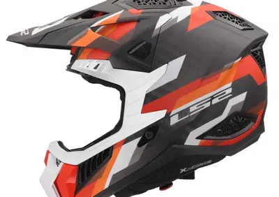 Casco Cross LS2 MX703 X-Force Phantom Arancione Ro - Annuncio 9891650