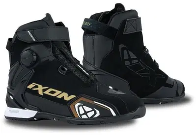 Scarpe moto donna Ixon BULL 2 WP LADY Nero Bianco - Annuncio 9472571
