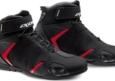 Scarpe moto Ixon GAMBLER WP CE Nero Rosso - Annuncio 9456084