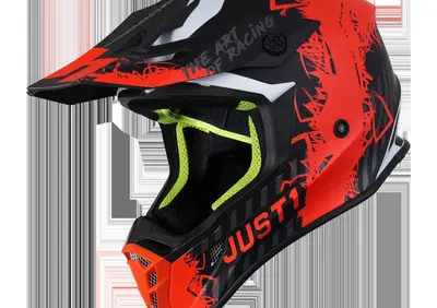 Casco cross Just1 J38 Mask Arancione Titanio Nero - Annuncio 8429192