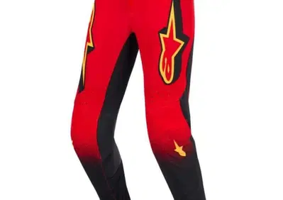 Pantaloni Cross Alpinestars Supertech Scenz Rosso - Annuncio 9959183