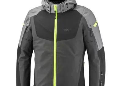 Giacca Moto Ixon Burning Grigio Nero Giallo - Annuncio 9961861
