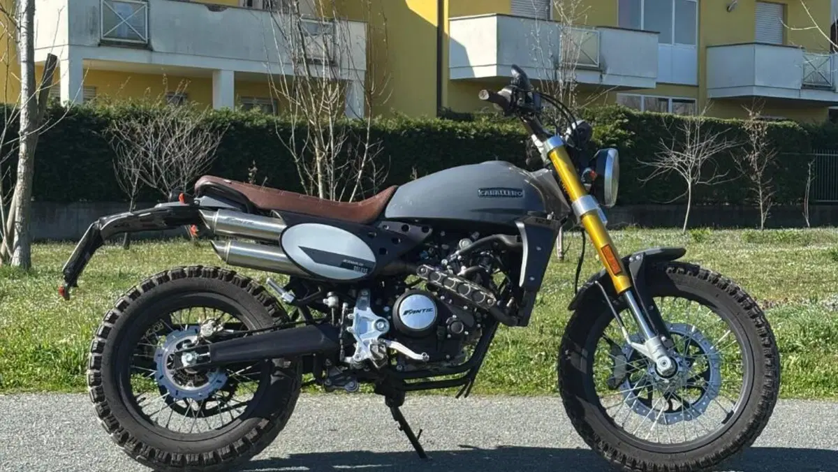 Fantic Motor Caballero 125 Scrambler Deluxe (2021 - 23)  (5)