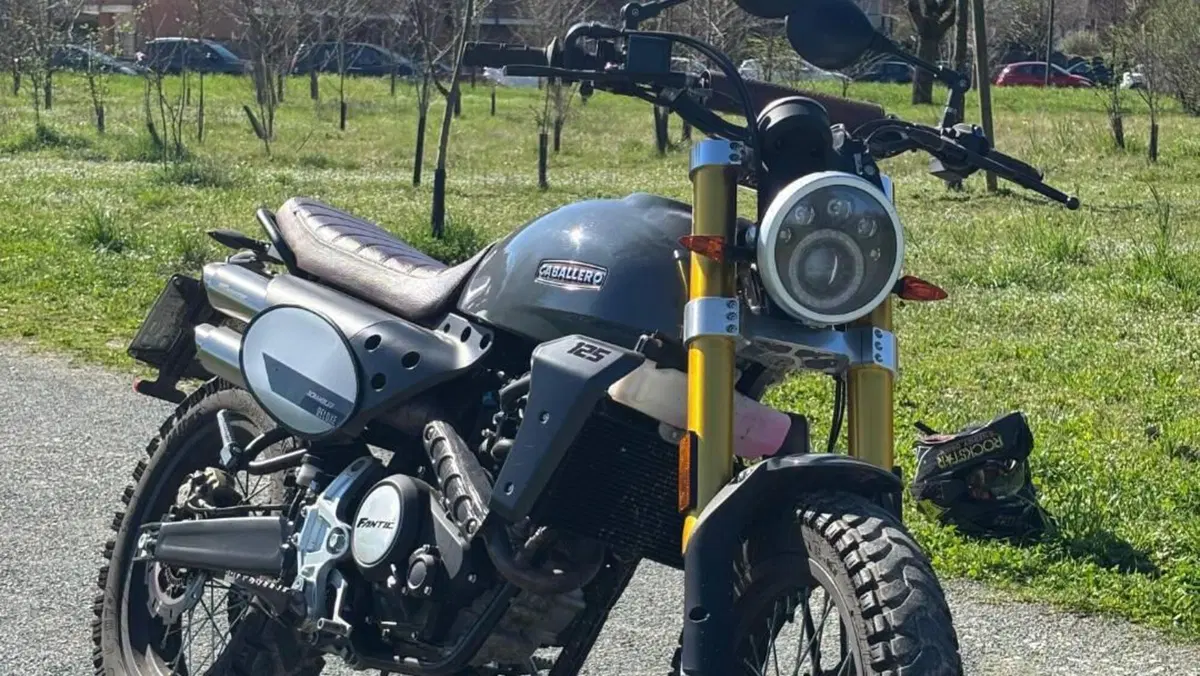 Fantic Motor Caballero 125 Scrambler Deluxe (2021 - 23)  (6)