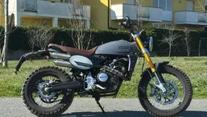 Fantic Motor Caballero 125 Scrambler Deluxe (2021 - 23)  (8)