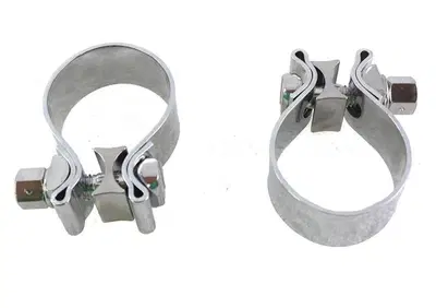 Coppia Fascette acciaio inox da 1 7/8" (48 mm) rif  - Annuncio 9970069