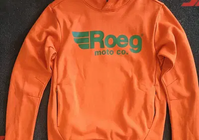 Felpa con cappuccio arancione Roeg Howard - Annuncio 9970426