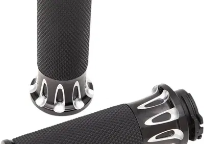 Manopole Arlen Ness Fusion Deep Cut nere per accel - Annuncio 9972505