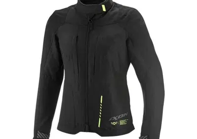 Giacca Moto Donna Ixon Tyr Lady Nero Giallo - Annuncio 9977380