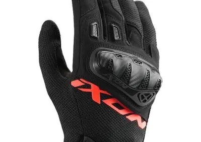 Guanti Moto Estivi Ixon Rise TX Nero Rosso Brillan - Annuncio 9977396