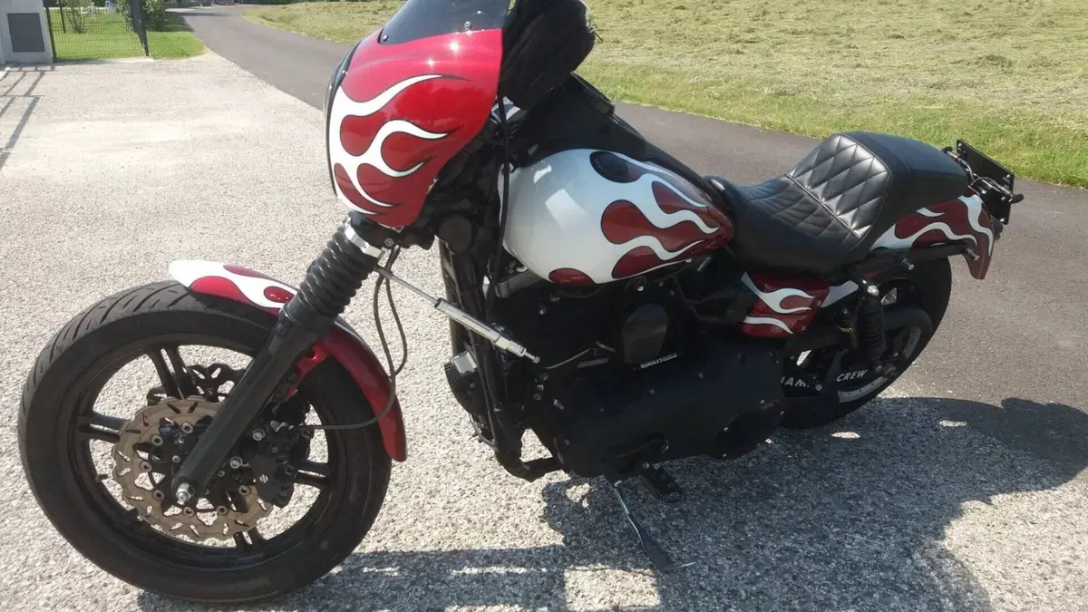 Harley-Davidson 1584 Street Bob (2008 - 15) - FXDB  (4)
