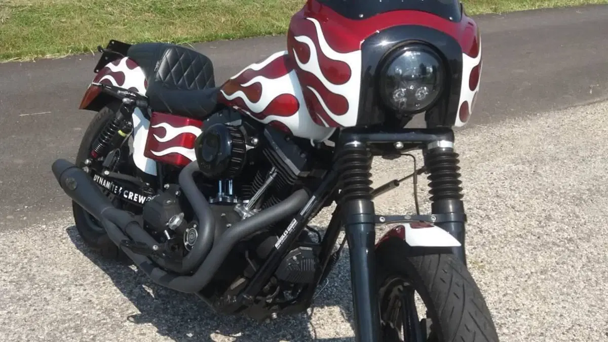 Harley-Davidson 1584 Street Bob (2008 - 15) - FXDB  (5)